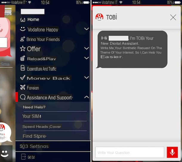 Cómo contactar Vodafone
