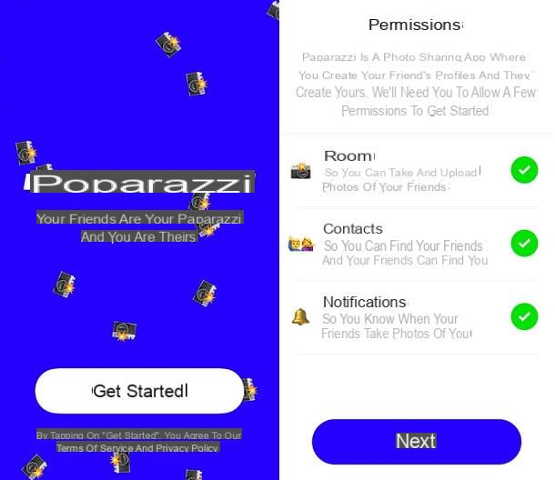Cómo funciona la aplicación Poparazzi
