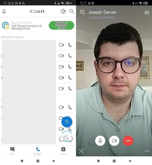 Cómo funciona Skype en el móvil