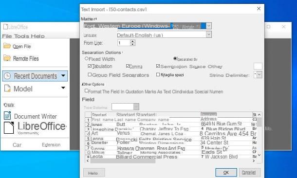 How to open CSV file