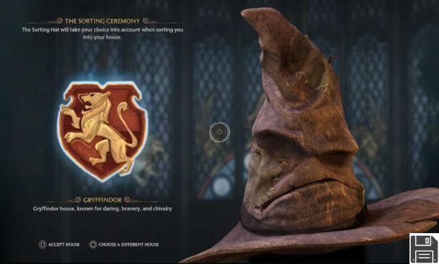 Cómo ser clasificado en Gryffindor en Hogwarts Legacy