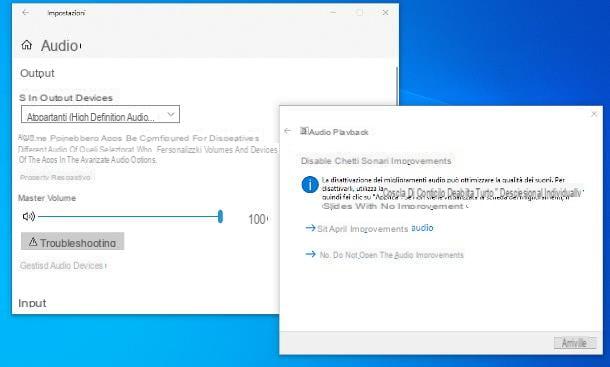 O áudio do PC não funciona: o que fazer