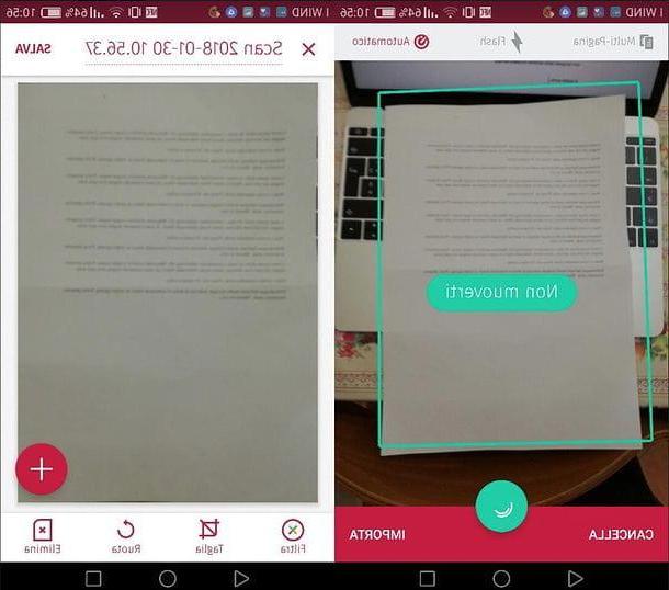How to use your mobile phone camera as a scanner