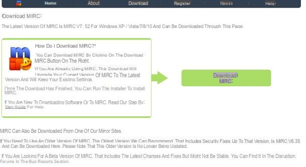 How to use mIRC