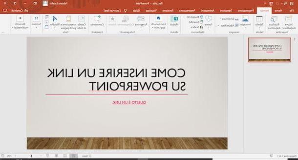 Comment insérer un lien dans PowerPoint