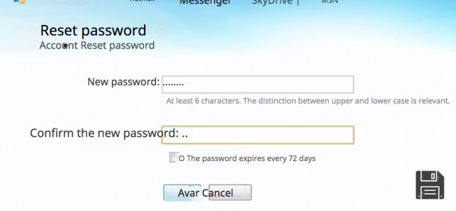 How to Recover your MSN password