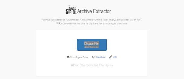 Cómo extraer archivos 7z