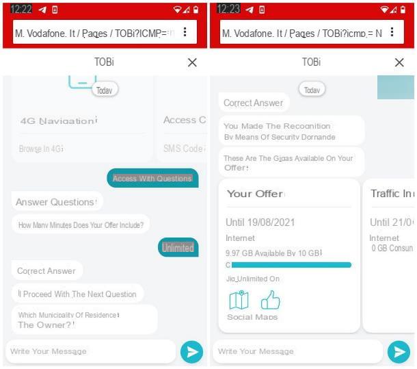 Comment savoir combien Internet reste Vodafone