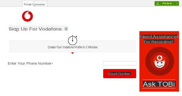 Como saber o quanto a Internet permanece Vodafone