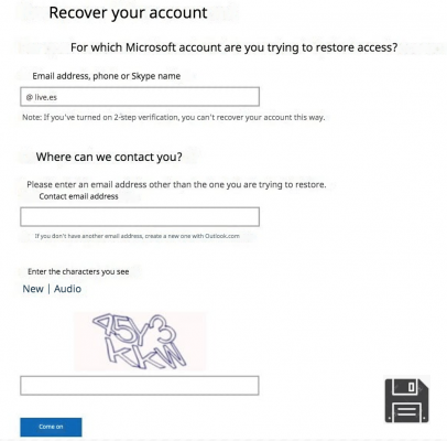 How to Recover Hotmail Password