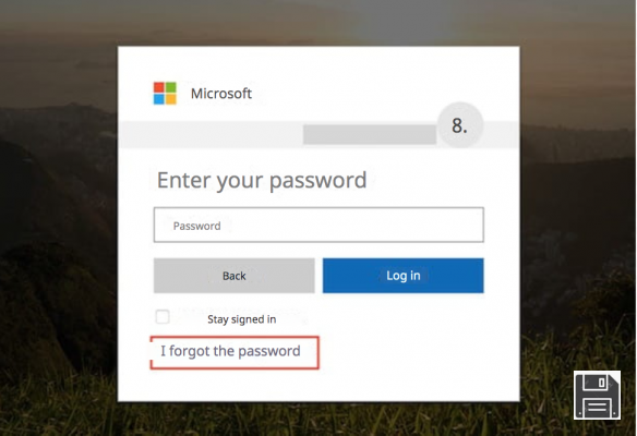 Como recuperar a password do Hotmail