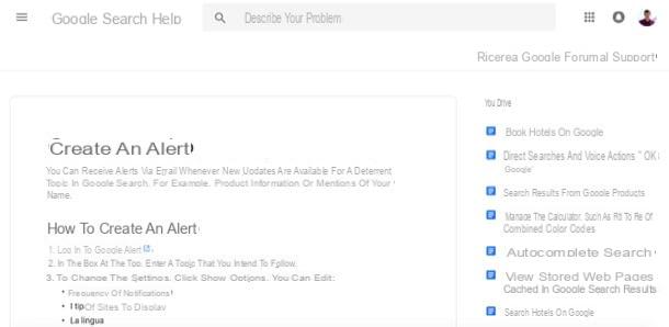 Como funciona o Alerta do Google