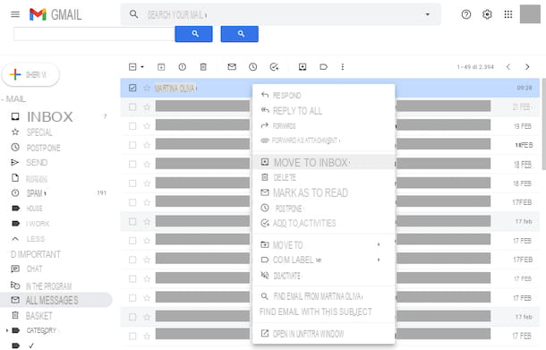 Como recuperar e-mails arquivados