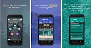 Causal app Wallpapers that change every day on Android