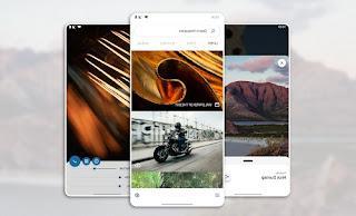 App PaperSplash Wallpapers that change every day on Android