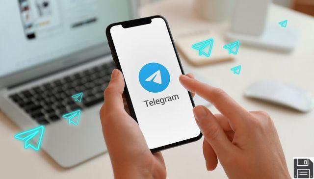 Como procurar canais de Telegramas?