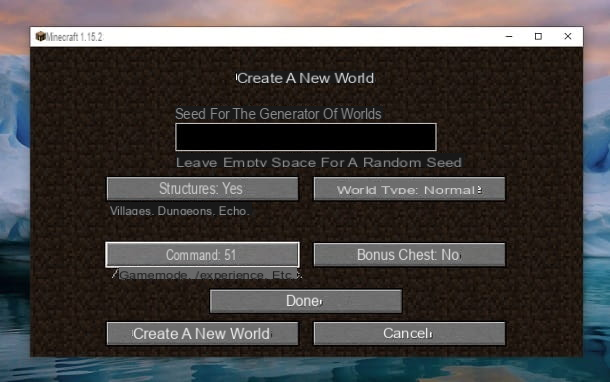 Como obter o Bloco de Comando no Minecraft