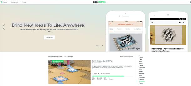 Como funciona o Kickstarter