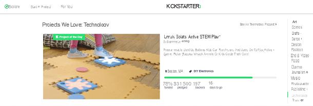 Como funciona o Kickstarter