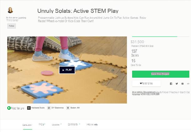 Comment fonctionne Kickstarter