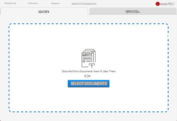 How the Aruba Digital Signature works