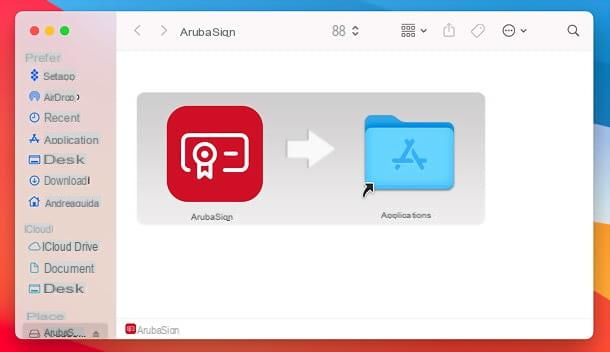 How the Aruba Digital Signature works