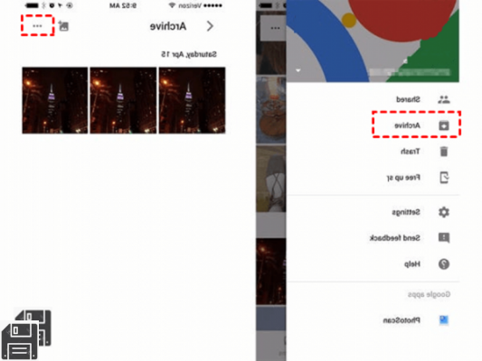 Comment récupérer les photos de Google Photos