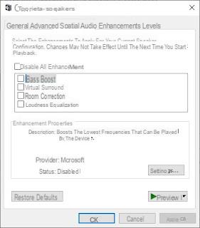 Configure os alto-falantes 5.1 ou 7.1 do computador para som surround