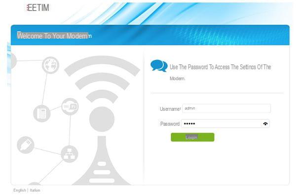 TIM WiFi modem: how it works