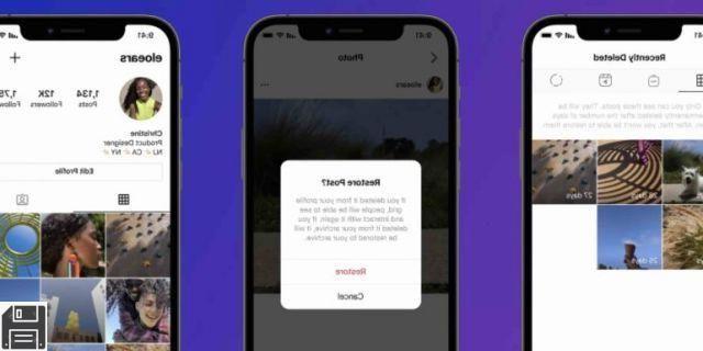 Comment restaurer des publications Instagram récemment supprimées