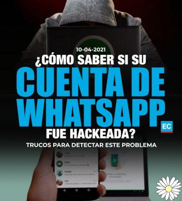 Detect hacked WhatsApp account