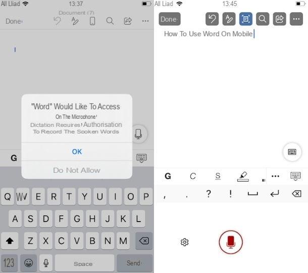 How to use Word on mobile