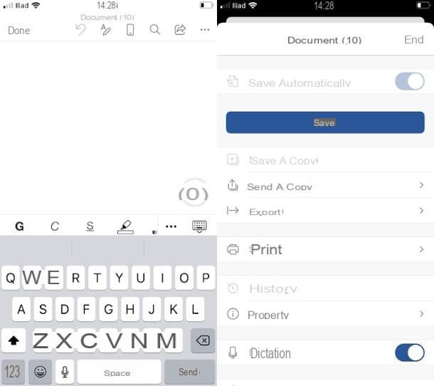 How to use Word on mobile