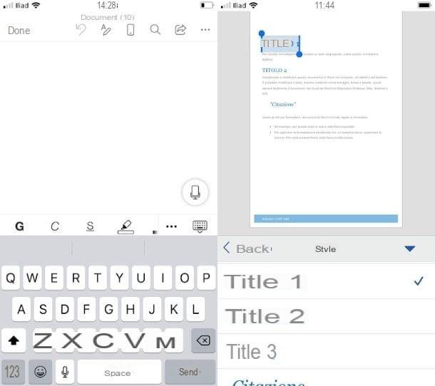 How to use Word on mobile