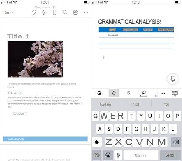 How to use Word on mobile