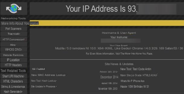 Como saber se IP público ou privado