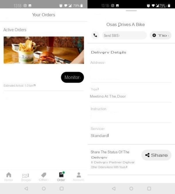 Cómo contactar con Uber Eats