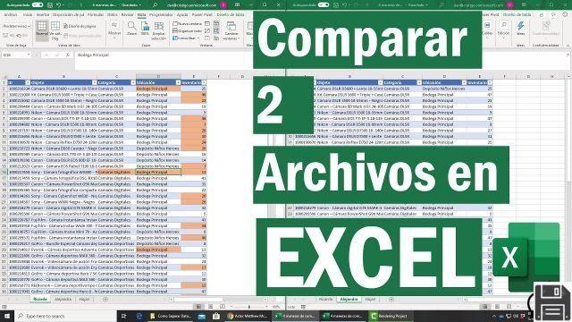 Comparar planilhas