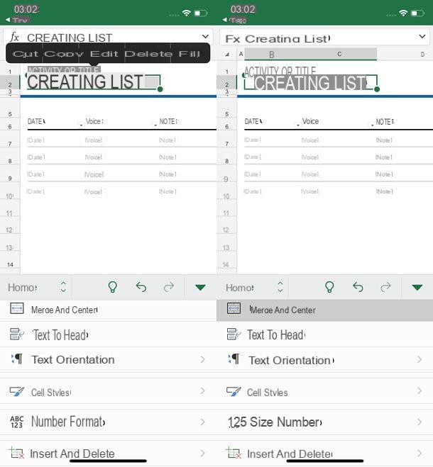 Como mesclar células do Excel