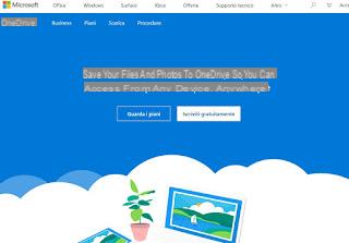 onedrive Comparação de Cloud Drive grátis para salvar arquivos online