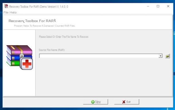 How to open RAR file