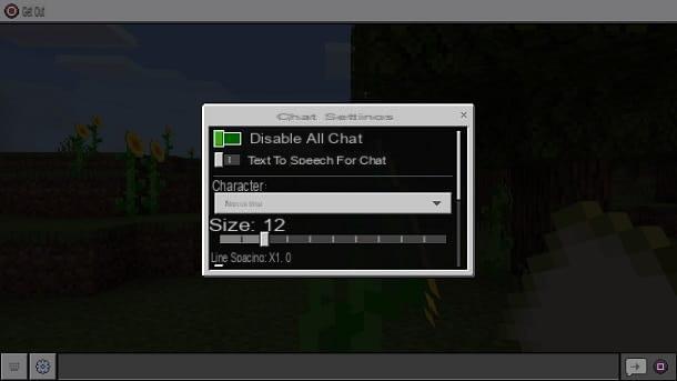 How to open chat on Minecraft PS4