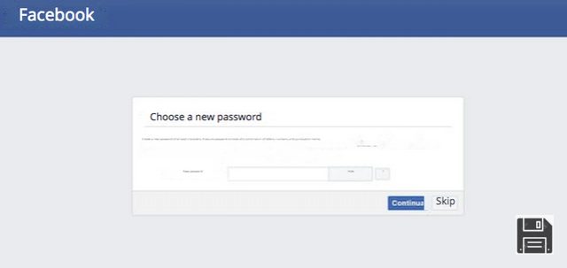 How to recover Facebook password