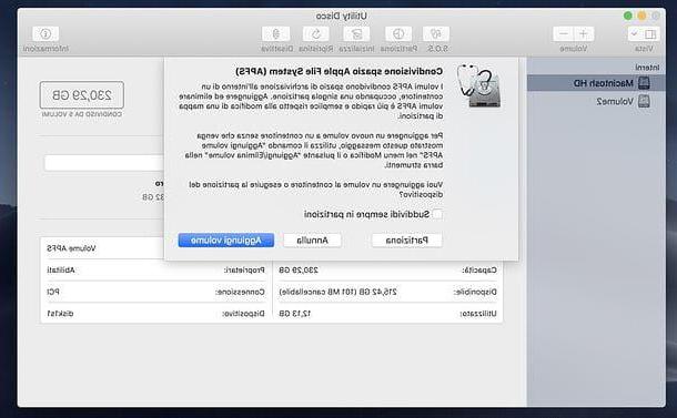 Comment fusionner deux partitions sur Mac