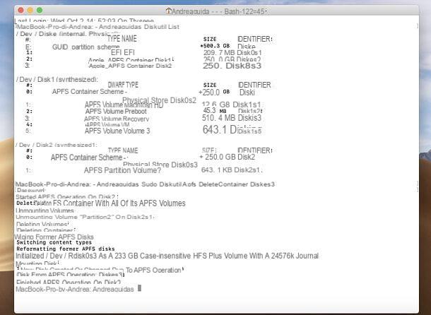 Comment fusionner deux partitions sur Mac