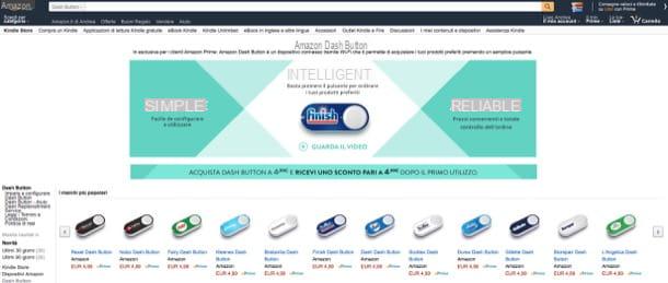 Bouton Amazon Dash : qu'est-ce que c'est, comment ça marche et prix en ville