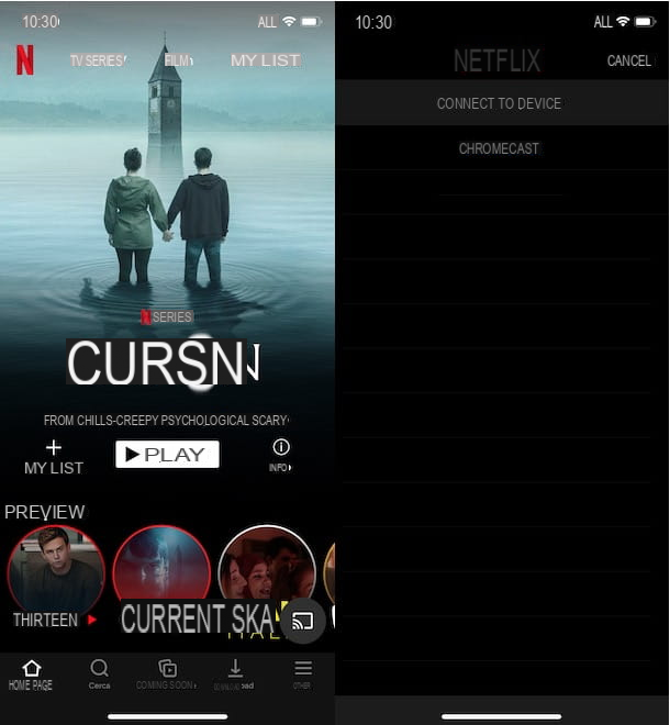 Cómo ver Netflix desde el teléfono a la TV