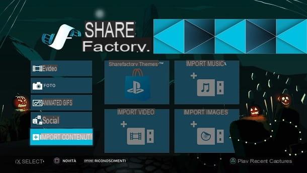 How to use SHAREfactory