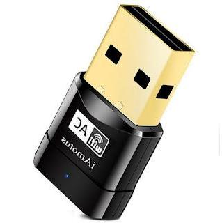 iAmotus Mini USB WIFI Adicione WiFi de 5 GHz para PC, para uma conexão mais rápida