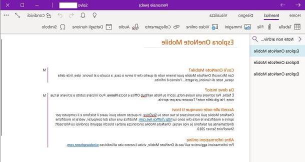 Como usar o OneNote